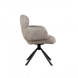 Tavi Swivel Dining Chair Taupe